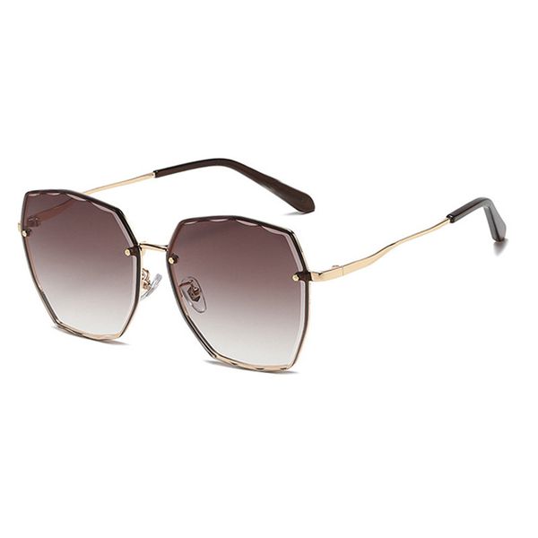 fashion trend korean version of plain sunglasses anti-ultraviolet sunscreen sunglasses female rimless big face glasses, White;black
fashion trend korean version of plain sunglasses anti-ultraviolet sunscreen sunglasses female rimless big face glasses, White;black