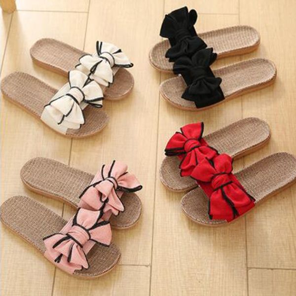 women summer casual slides comfortable white pink flax slippers striped bow linen flip flops platform sandals ladies outdoor shoes, Black
women summer casual slides comfortable white pink flax slippers striped bow linen flip flops platform sandals ladies outdoor shoes, Black