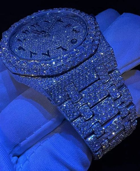 luxury mens watch for men designer movement watches diamond moissanite watch montre iced out watch automatic men's montre luxe mens lux, Slivery;brown
luxury mens watch for men designer movement watches diamond moissanite watch montre iced out watch automatic men's montre luxe mens lux, Slivery;brown