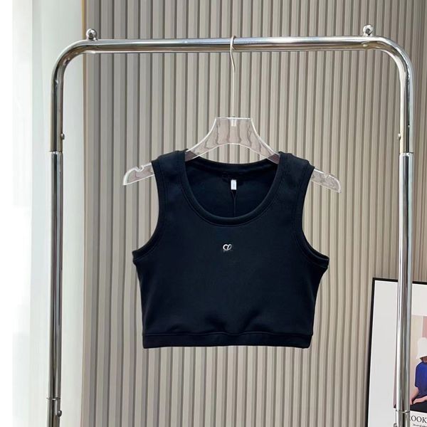 women's t-shirt tank anagram crop tank designer yoga t shirts women knits tee knitted sport tank loe we seller woman vest yoga tees gr, Black
women's t-shirt tank anagram crop tank designer yoga t shirts women knits tee knitted sport tank loe we seller woman vest yoga tees gr, Black