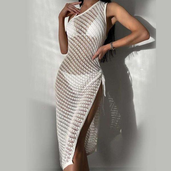 bikini blouse hollow out solid color one shoulder sleeveless swimsuit beach maxi dress for women, White;black
bikini blouse hollow out solid color one shoulder sleeveless swimsuit beach maxi dress for women, White;black