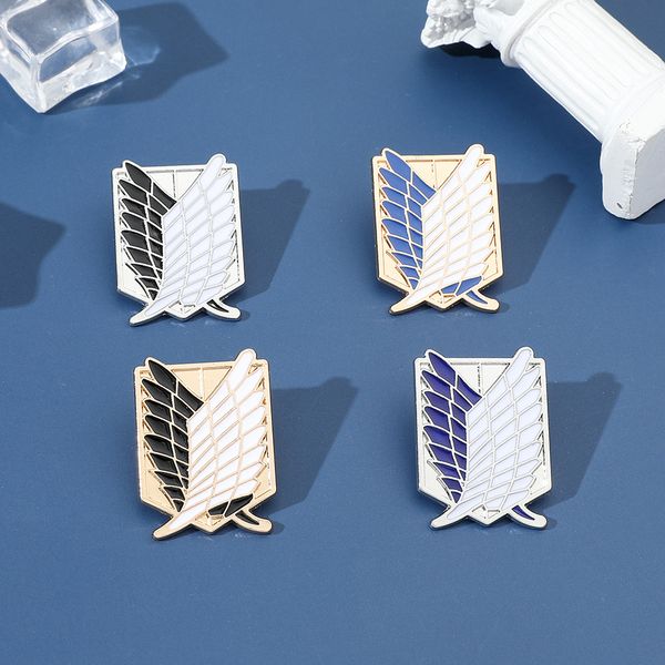 attack on titan brooch wings cute anime movies games hard enamel pins collect metal cartoon brooch backpack hat bag collar lapel badges, Blue
attack on titan brooch wings cute anime movies games hard enamel pins collect metal cartoon brooch backpack hat bag collar lapel badges, Blue
