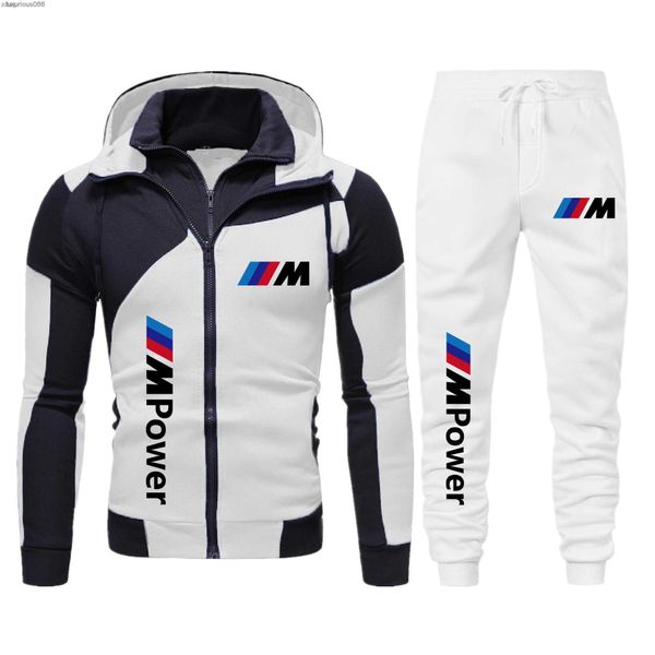 fashion hoodie 2 pieces sets tracksuit bmw power print men hooded sweatshirt pants pullover sportwear suit casual sports clothes, Black
fashion hoodie 2 pieces sets tracksuit bmw power print men hooded sweatshirt pants pullover sportwear suit casual sports clothes, Black