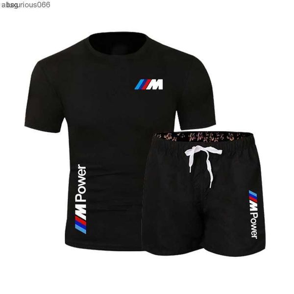 2023 brand men's bmw m pants sweatshirt fashion summer cotton t-shirt + shorts casual suit sportswear clothing, White;black
2023 brand men's bmw m pants sweatshirt fashion summer cotton t-shirt + shorts casual suit sportswear clothing, White;black