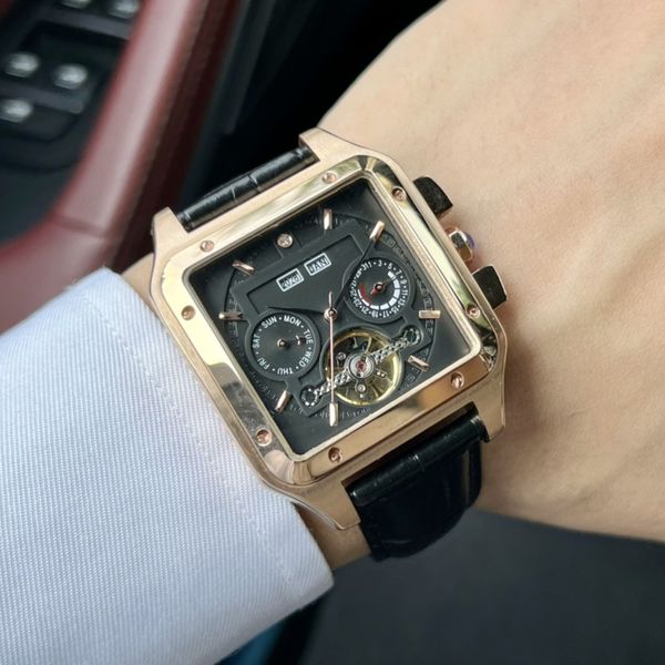 aaa premium men's watch, new multi-functional design, automatic mechanical movement, 316 steel case, imported calfskin strap, mineral s, Slivery;golden
aaa premium men's watch, new multi-functional design, automatic mechanical movement, 316 steel case, imported calfskin strap, mineral s, Slivery;golden