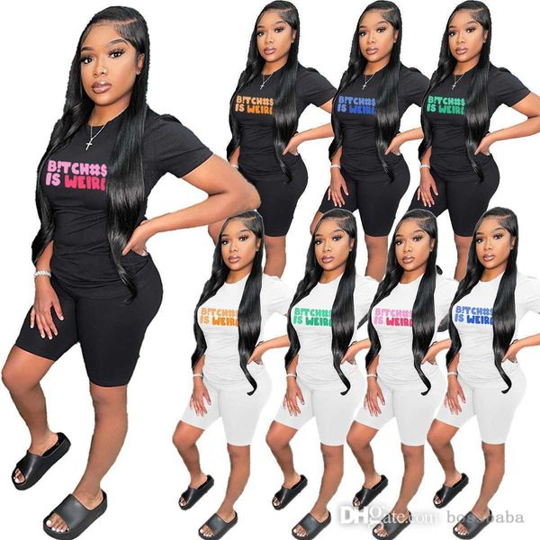 summer tracksuits designer print 2 pieces set for women ladies short sleeve t shirt shorts sets womens clothing, Gray
summer tracksuits designer print 2 pieces set for women ladies short sleeve t shirt shorts sets womens clothing, Gray