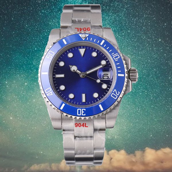 designer mens watch reloj 40mm blue dial automatic mechanical ceramic bezel fashion 904l stainless steel strap sapphire lens waterproof watc, Slivery;brown
designer mens watch reloj 40mm blue dial automatic mechanical ceramic bezel fashion 904l stainless steel strap sapphire lens waterproof watc, Slivery;brown