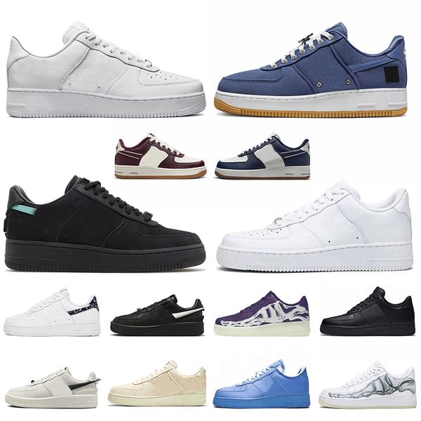 designer casual shoes womens mens trainers aforce1 los angeles low classic black skeleton white cactus jack university blue dhgate flats sne, White;red
designer casual shoes womens mens trainers aforce1 los angeles low classic black skeleton white cactus jack university blue dhgate flats sne, White;red