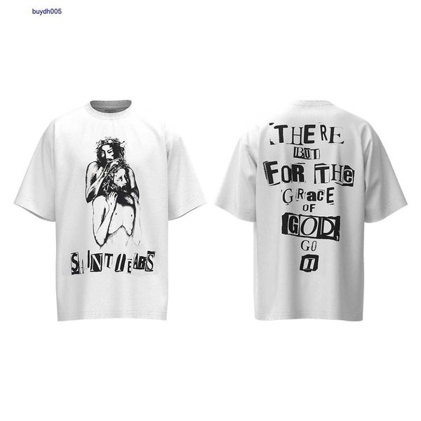 8g46 new style t-shirts for men and women fashion designer s.t michael double jesus print couple round neck cotton small high street bnch, White;black
8g46 new style t-shirts for men and women fashion designer s.t michael double jesus print couple round neck cotton small high street bnch, White;black