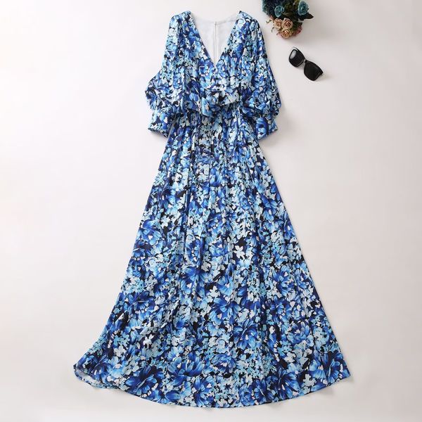 european and american women's dress 2023 summer new style three-quarter sleeve v-neck blue print fashion pleated dress xxl, Black;gray
european and american women's dress 2023 summer new style three-quarter sleeve v-neck blue print fashion pleated dress xxl, Black;gray