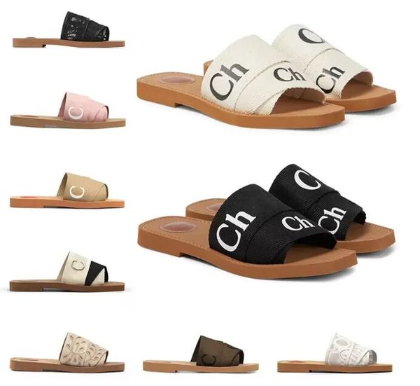 2023 slippers summer rubber sandals beach woody flat mule linen white black slide fashion scuffs slippers indoor canvas designer shoes
2023 slippers summer rubber sandals beach woody flat mule linen white black slide fashion scuffs slippers indoor canvas designer shoes
