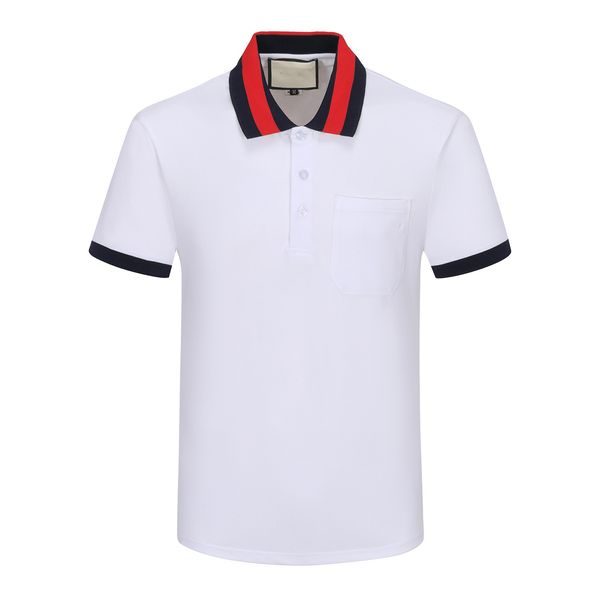 

2023 Mens Stylist Polo Shirts luxury brand mens designer polo T shirt summer fashion breathable short-sleeved lapel casual top M-3XL dd, Customize