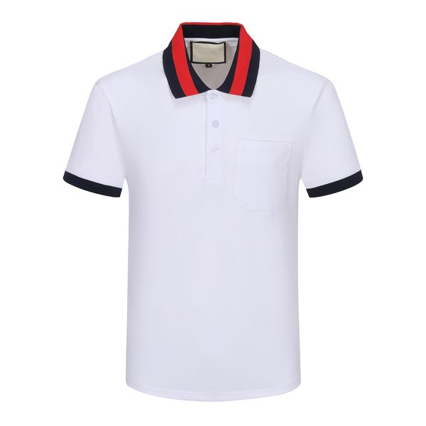 

2023 Mens Stylist Polo Shirts luxury brand mens designer polo T shirt summer fashion breathable short-sleeved lapel casual top M-3XL dd, Customize