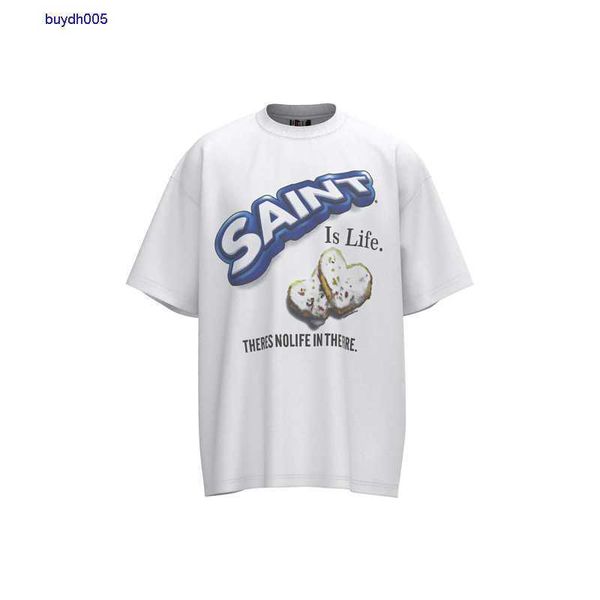 t38r new style t-shirts for men and women fashion designer s.t michael the correct version cookie donut worn short sleeved vintage niche loo, White;black
t38r new style t-shirts for men and women fashion designer s.t michael the correct version cookie donut worn short sleeved vintage niche loo, White;black