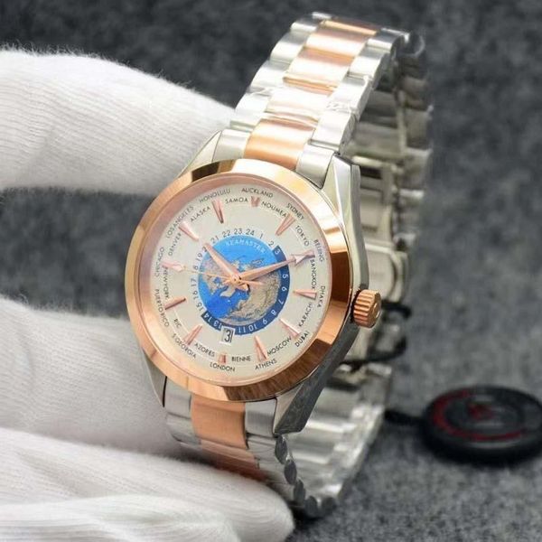mens watches luminous watch watches 41mm quartz movement stainless steel watch, Slivery;brown
mens watches luminous watch watches 41mm quartz movement stainless steel watch, Slivery;brown