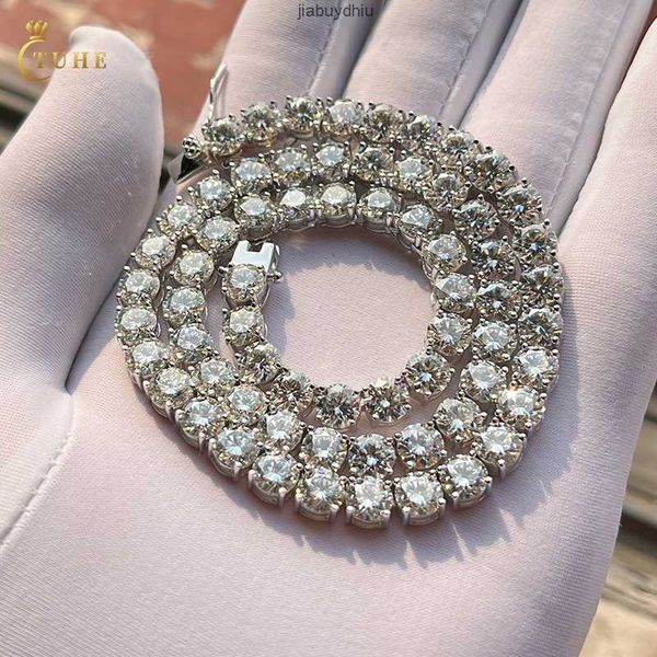 local us stock pass diamond tester lab grown d color vvs moissanite tennis chain necklace for men women, Silver
local us stock pass diamond tester lab grown d color vvs moissanite tennis chain necklace for men women, Silver