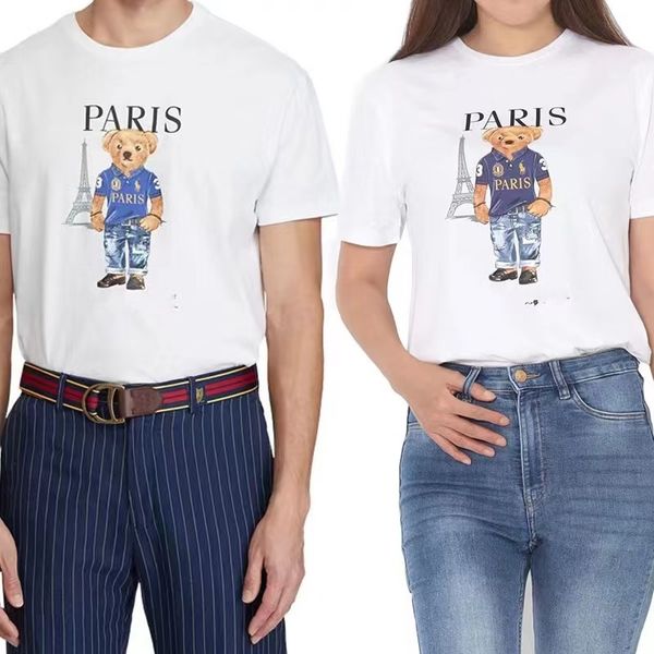 r polos summer men's cartoon bear cotton t-shirt - breathable and stylish casual tee with fun prints s-3xl, Black;brown
r polos summer men's cartoon bear cotton t-shirt - breathable and stylish casual tee with fun prints s-3xl, Black;brown