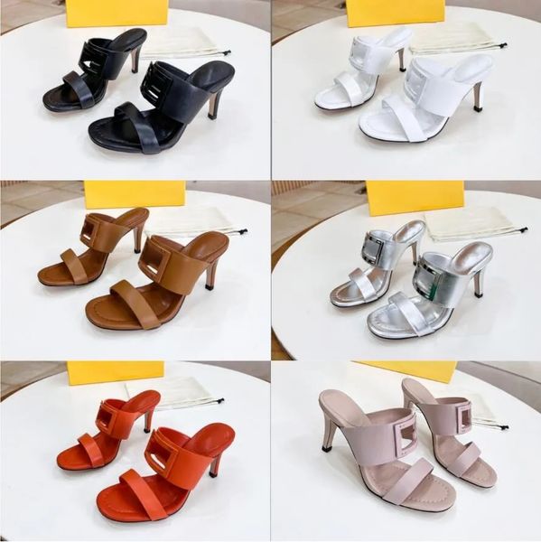 women's designer classic fashion sandals luxury high heels metal button wedding party dress box slim fit high heels 35-43 with box, Black
women's designer classic fashion sandals luxury high heels metal button wedding party dress box slim fit high heels 35-43 with box, Black