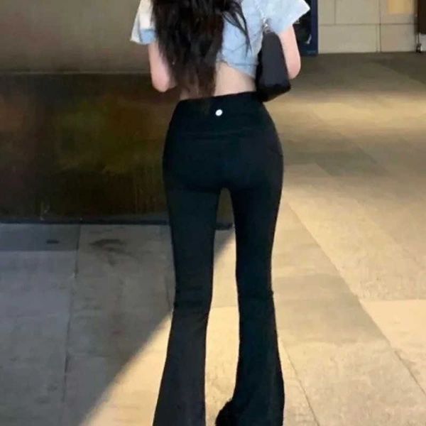 womens designer pants nude color high waist flared pants slim elastic trousers casual sweatpants women, Black;white
womens designer pants nude color high waist flared pants slim elastic trousers casual sweatpants women, Black;white