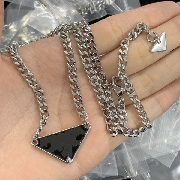 luxury gold silver triangle pendants necklace female personality prad couple gold chain pendant jewelry on the neck gift for girlfriend acce
luxury gold silver triangle pendants necklace female personality prad couple gold chain pendant jewelry on the neck gift for girlfriend acce