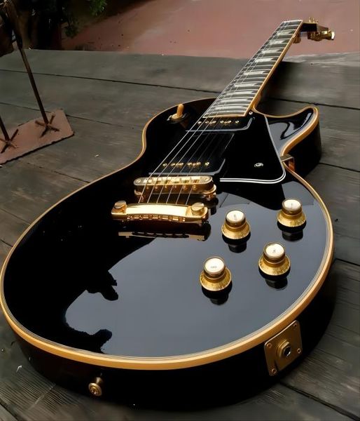 china musical instruments classic custom ebony lp electric guitar black
china musical instruments classic custom ebony lp electric guitar black