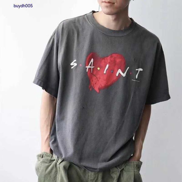 9igs new style t-shirts for men and women fashion designer s.t michael broken heart old printed wash short sleeve american high street casua, White;black
9igs new style t-shirts for men and women fashion designer s.t michael broken heart old printed wash short sleeve american high street casua, White;black