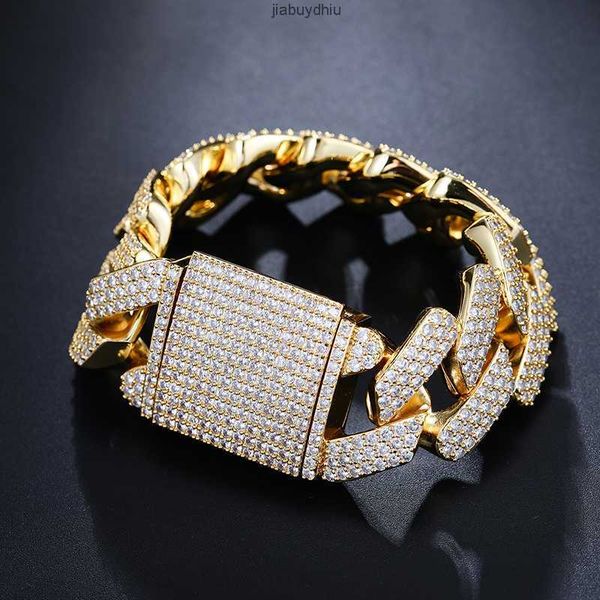 luxury bling hiphop jewelry gold plated 925 sterling silver 3 rows vvs moissanite diamond iced out cuban link bracelet for men
luxury bling hiphop jewelry gold plated 925 sterling silver 3 rows vvs moissanite diamond iced out cuban link bracelet for men