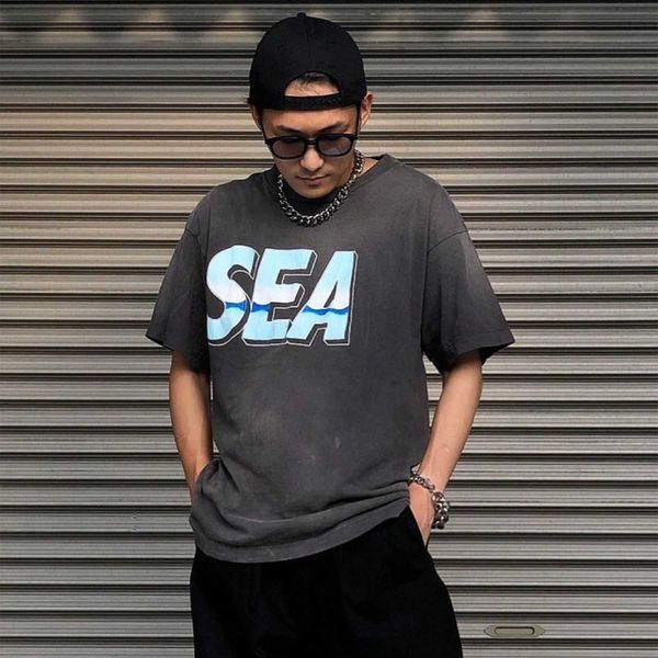 gxok new style t-shirts for men and women fashion designer saint michael windandsea tee co-branding takuya upper body short sleeved, White;black
gxok new style t-shirts for men and women fashion designer saint michael windandsea tee co-branding takuya upper body short sleeved, White;black