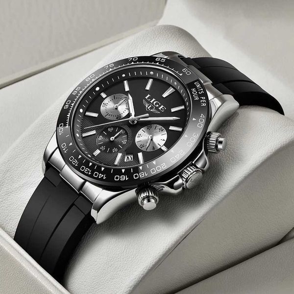 lige new mens watches brand luxury multifunction waterproof chronograph wrist watch men sports date quartz clock male 230605, Slivery;black
lige new mens watches brand luxury multifunction waterproof chronograph wrist watch men sports date quartz clock male 230605, Slivery;black