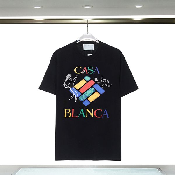 mens designer t shirt casablanc shirt man womens tshirts with letters print short sleeves summer casablanc t-shirts men loose tees s-3xl, White;black
mens designer t shirt casablanc shirt man womens tshirts with letters print short sleeves summer casablanc t-shirts men loose tees s-3xl, White;black