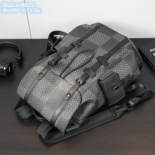 Factory wholesale men shoulder bags 2 colors flip belt decorative fashion backpack outdoor sports fitness leisure travel plaid backpacks polka dot computer bag, Black-dots-23088#
Factory wholesale men shoulder bags 2 colors flip belt decorative fashion backpack outdoor sports fitness leisure travel plaid backpacks polka dot computer bag, Black-dots-23088#