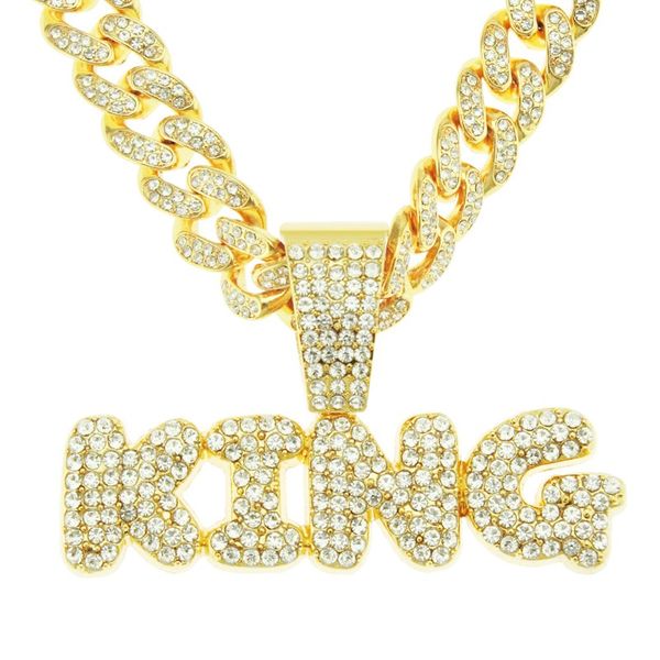 men hip hop crystal king pendant necklaces with iced out bling cuban chain necklace fashion charm jewelry, Silver
men hip hop crystal king pendant necklaces with iced out bling cuban chain necklace fashion charm jewelry, Silver