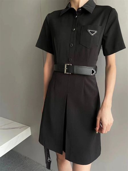 womens summer work business dresses fashion designer turn down collar runway belt dress lady cotton blends button dress up clothes, White;black
womens summer work business dresses fashion designer turn down collar runway belt dress lady cotton blends button dress up clothes, White;black
