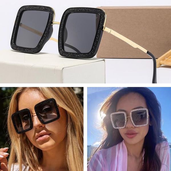 new designer sunglasses fashion sunscreen luxury sunglasses for men women beach shading uv protection relaxation glasses trendy gift with bo, White;black
new designer sunglasses fashion sunscreen luxury sunglasses for men women beach shading uv protection relaxation glasses trendy gift with bo, White;black