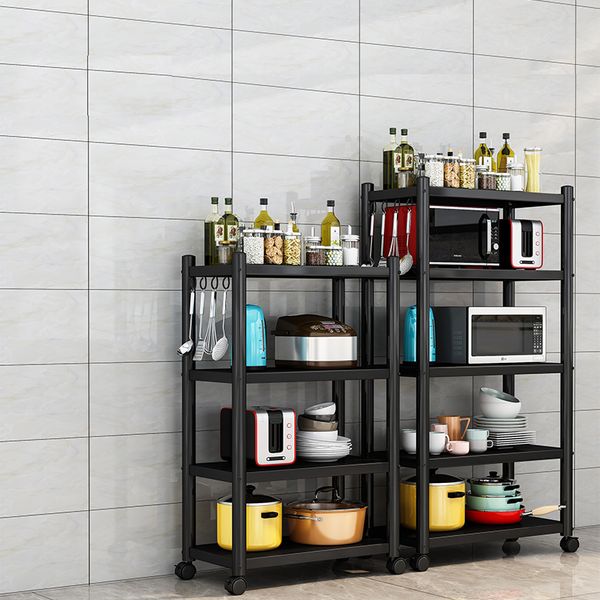 3-layer shelving floor-to-ceiling multilayer microwave shelving with wheeled storage multifunctional oven pot shelving
3-layer shelving floor-to-ceiling multilayer microwave shelving with wheeled storage multifunctional oven pot shelving