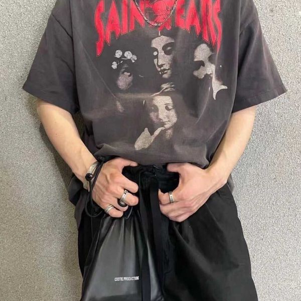 unkl new style t-shirts for men and women fashion designer saint michael the faces tee imp short sleeve vintage, White;black
unkl new style t-shirts for men and women fashion designer saint michael the faces tee imp short sleeve vintage, White;black