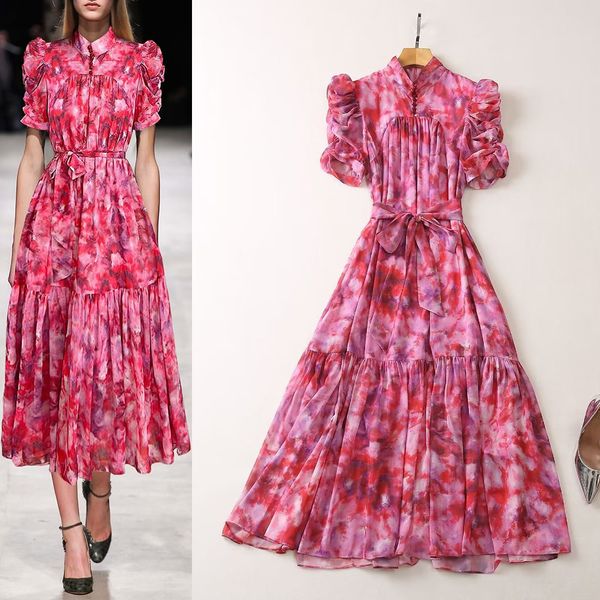 62 2023 spring summer flora print dress crew neck short sleeve dress luxury fashion prom womens clothes yeliya, Black
62 2023 spring summer flora print dress crew neck short sleeve dress luxury fashion prom womens clothes yeliya, Black