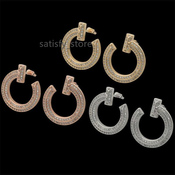 18k gold titanium steel t-letter ring full hoop diamond earrings women's t-band diamond luxury charm earrings designer jewelry, Golden;silver
18k gold titanium steel t-letter ring full hoop diamond earrings women's t-band diamond luxury charm earrings designer jewelry, Golden;silver