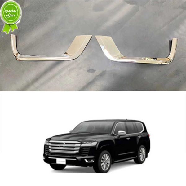 New 2pcs Chrome Car Front Fog Light Frame Lampshade For Toyota Land Cruiser 300 FJ300 LC300 VXR GXR 2022 Decorative Accessories
New 2pcs Chrome Car Front Fog Light Frame Lampshade For Toyota Land Cruiser 300 FJ300 LC300 VXR GXR 2022 Decorative Accessories