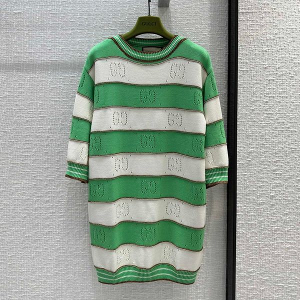 womens dress european fashion brand crew neck green short sleeve knitted dress, Black;gray
womens dress european fashion brand crew neck green short sleeve knitted dress, Black;gray