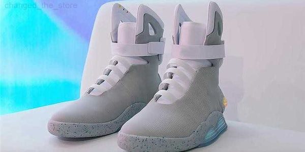 2023 automatic laces shoes air mag sneakers marty mcfly's led man back to the future glow in the dark gray mcflys sneaker with box uk 6, Black
2023 automatic laces shoes air mag sneakers marty mcfly's led man back to the future glow in the dark gray mcflys sneaker with box uk 6, Black