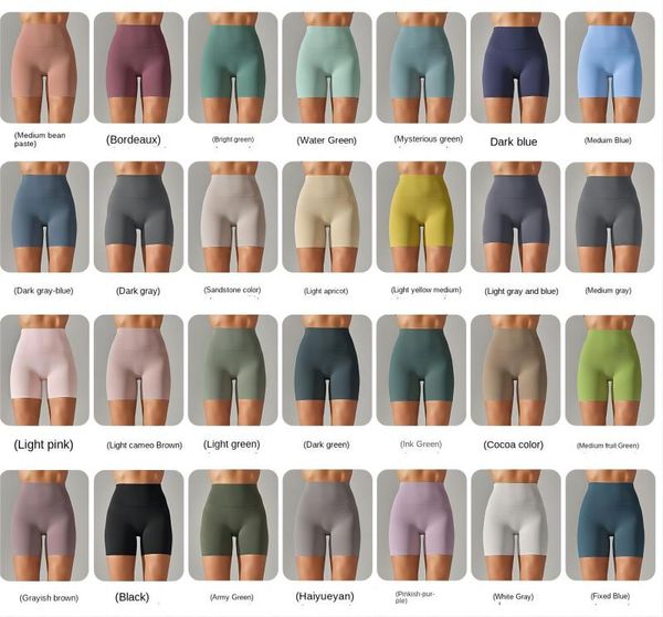 designer leggings shorts womens yoga shorts womens solid color yoga short with double sided matte tight high waisted elastic exercise and fi, Black
designer leggings shorts womens yoga shorts womens solid color yoga short with double sided matte tight high waisted elastic exercise and fi, Black