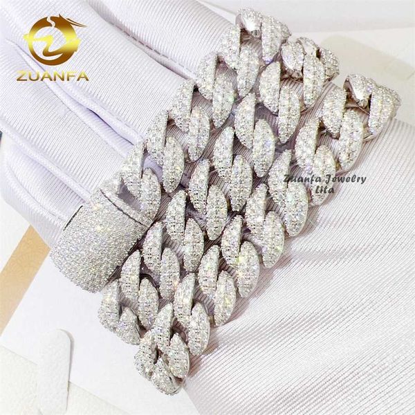 2023 custom hip hop jewelry iced out moon shape style moissanite diamond 925 sterling silver cuban link chain for men
2023 custom hip hop jewelry iced out moon shape style moissanite diamond 925 sterling silver cuban link chain for men