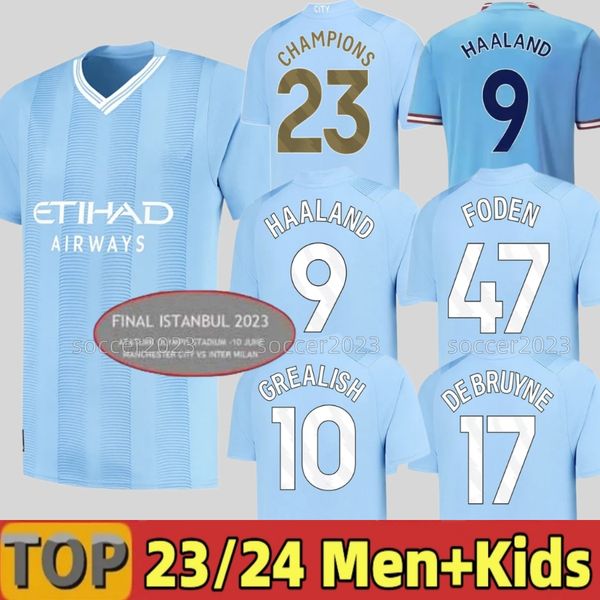 23 24 erling haaland mans cities soccer jerseys phillips agueroooo anniversary grealish de bruyne foden kids kit, Black;yellow
23 24 erling haaland mans cities soccer jerseys phillips agueroooo anniversary grealish de bruyne foden kids kit, Black;yellow