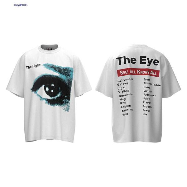 iq93 new style t-shirts for men and women fashion designer s.t michael american eye letter print high street loose summer brand pure cotton, White;black
iq93 new style t-shirts for men and women fashion designer s.t michael american eye letter print high street loose summer brand pure cotton, White;black