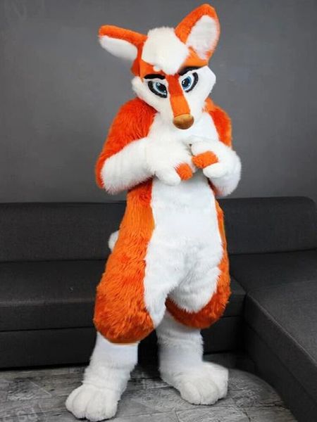 orange husky fox medium and long fur mascot costume halloween christmas costumes suit party, Red;yellow
orange husky fox medium and long fur mascot costume halloween christmas costumes suit party, Red;yellow