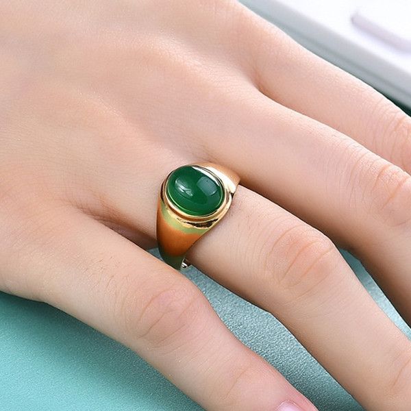 vintage gemtone rings for women men stainless steel single turquoise tiger eye stone rings jewelry gift for business elite boyfriend dad yw2, Golden;silver
vintage gemtone rings for women men stainless steel single turquoise tiger eye stone rings jewelry gift for business elite boyfriend dad yw2, Golden;silver