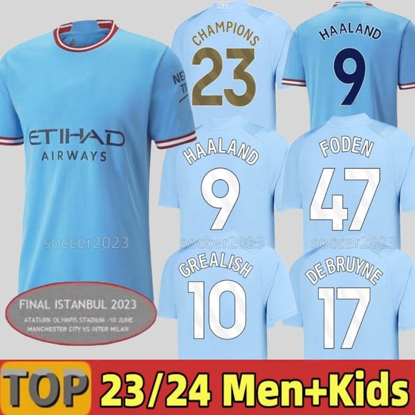 2023 soccer jersey#9 haaland #17 de bruyne 22 23 mans cities grealish sterling g. jesus ferran mahrez manchesters mahrez foden football t sh, Black;yellow
2023 soccer jersey#9 haaland #17 de bruyne 22 23 mans cities grealish sterling g. jesus ferran mahrez manchesters mahrez foden football t sh, Black;yellow