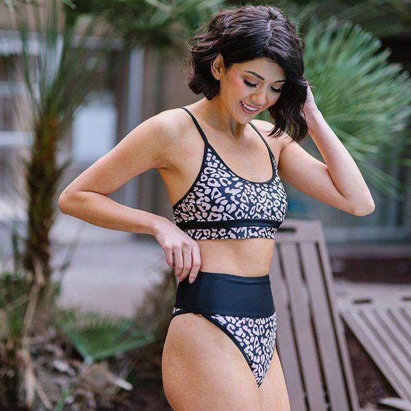 shiying high waist split swimsuit female leopard beach exercise bikini suit wholesale, White;black
shiying high waist split swimsuit female leopard beach exercise bikini suit wholesale, White;black