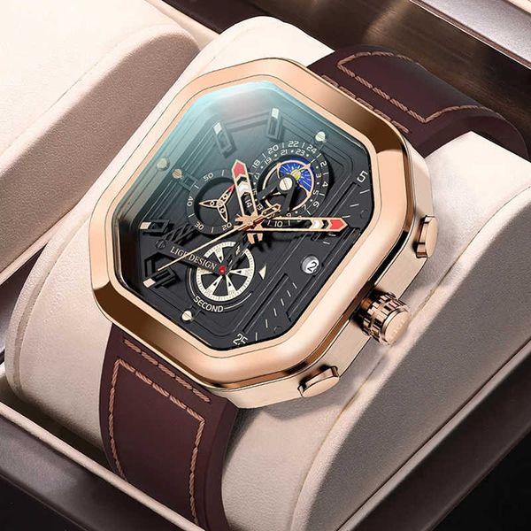 lige new fashion square dial leather mens watches luxury sport waterproof watch men chronograph quartz wristwatches montre homme 230605, Slivery;black
lige new fashion square dial leather mens watches luxury sport waterproof watch men chronograph quartz wristwatches montre homme 230605, Slivery;black